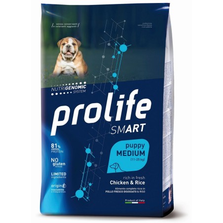 PROLIFE DOG SM PUPPY CHIC&RICE MED KG.10