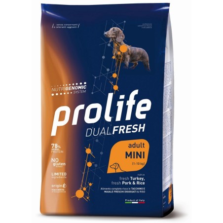 PROLIFE DOG DF TURKEY/PORK&RICE MINI KG.2