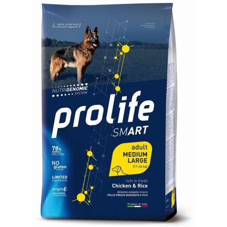 PROLIFE DOG SM AD CHIC&RICE M/L KG.2,5