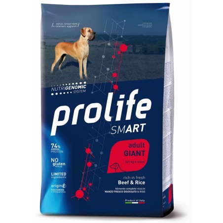 PROLIFE DOG SM BEEF&RICE GIANT KG.12