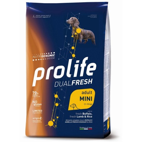 PROLIFE DOG DF LAMB/BUFFALO&RICE MINI KG.2