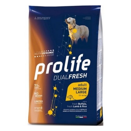 PROLIFE DOG DF LAMB/BUFFALRICE M/L KG.2,5