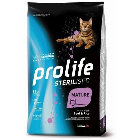 PROLIFE CAT ST MATURE BEEF&RICE KG.7