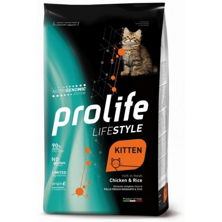 PROLIFE CAT LS KITTEN CHICKEN&RICE GR.400