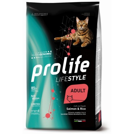 PROLIFE CAT LS AD. SALMON&RICE KG.7