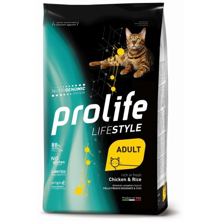 PROLIFE CAT LS AD. CHICKEN&RICE KG.7