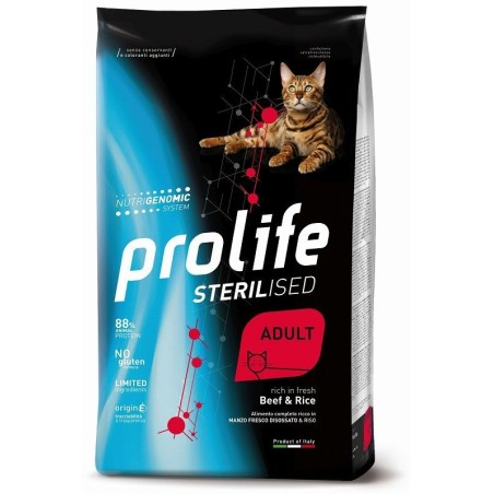PROLIFE CAT ST BEEF&RICE GR.400