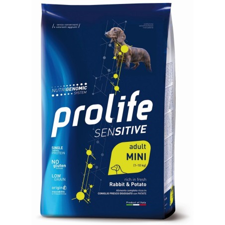 PROLIFE DOG SENS RABBIT&POT MINI KG.2