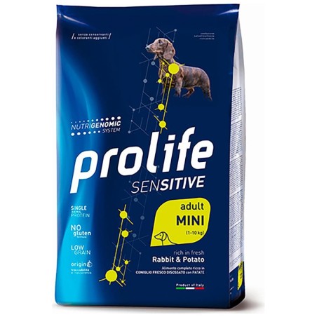 PROLIFE DOG SENS RABBIT&POT MINI GR.600