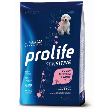 PROLIFE DOG SENS PUPPY LAM&RICE M/L KG.2,5