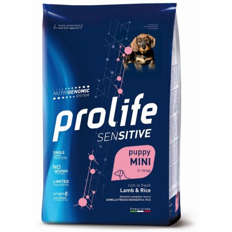 PROLIFE DOG SENS PUPPY LAM&RICE MINI KG.2