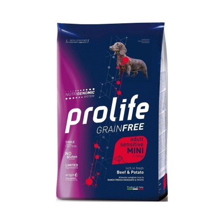 PROLIFE DOG GF SENS BEEF&POT MINI GR.600