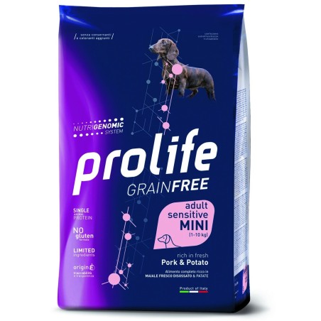 PROLIFE DOG GF SENS PORK&POT MINI KG.2