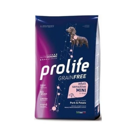 PROLIFE DOG GF SENS PORK&POT MINI GR.600