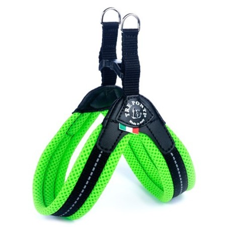PETTORINA RETE FLUO CH. PLAST. MIS.1 VERDE