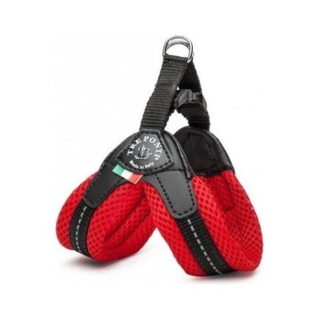 PETTORINA RETE CH. PLAST. MIS.2,5 ROSSO