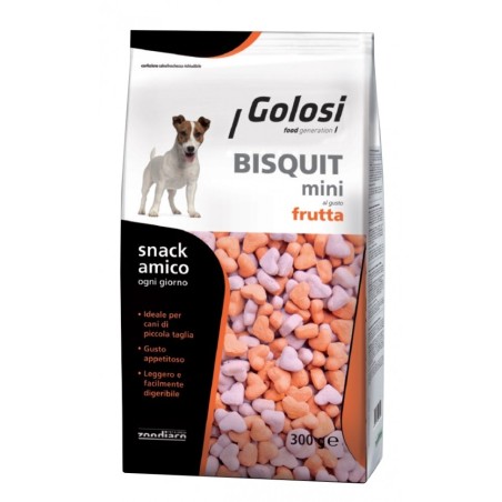 GOLOSI BISC. MINI FRUTTA GR.300