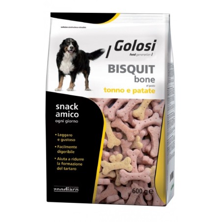 GOLOSI BISC. BONE TONNO PATATE KG.10
