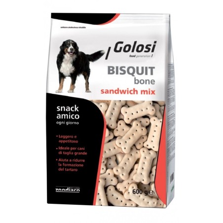 GOLOSI BISC. BONE SANDWICH MIX GR.600