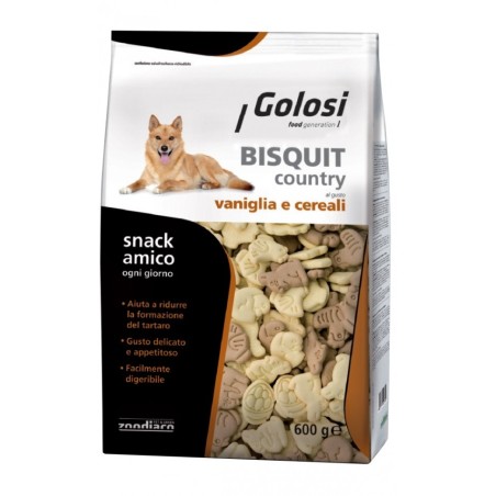 GOLOSI BISC. COUNTRY VANIGL/CEREALI KG.10