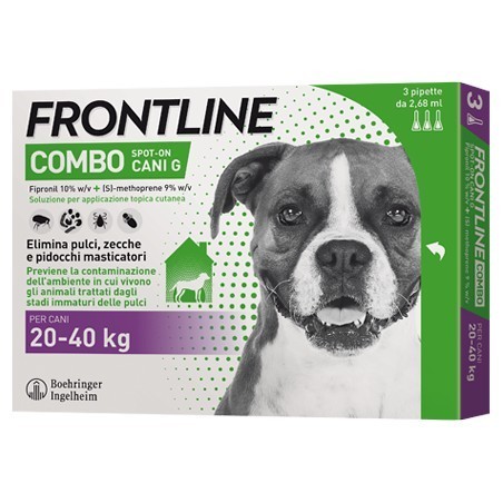 FRONTLINE COMBO 20-40 CANI 3P.