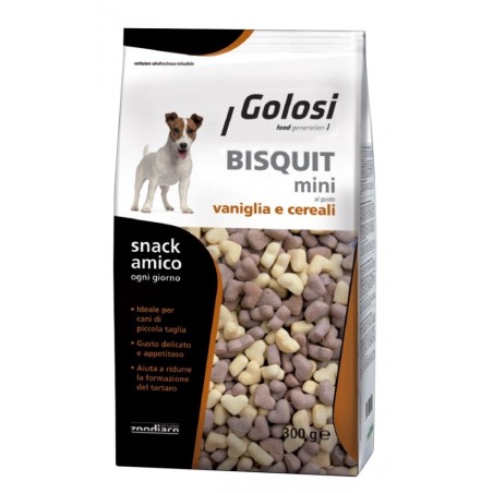 GOLOSI BISC. MINI VANIGLIA CEREALI GR.300