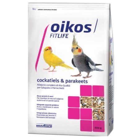 OIKOS FITLIFE COCKATIEL & PAR.GR.600