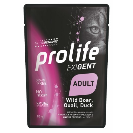 PROLIFE CAT EX BOAR/QUAIKL/DUCK GR.85
