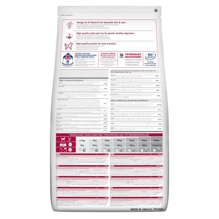 HILL'S CAN ADULT/MEDIU LAMB&RICE KG.2,5