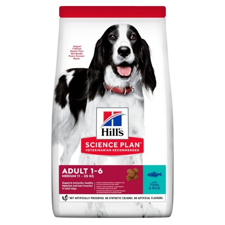 HILL'S CAN ADULT /MEDIO TONNO &  RISO KG. 2,5