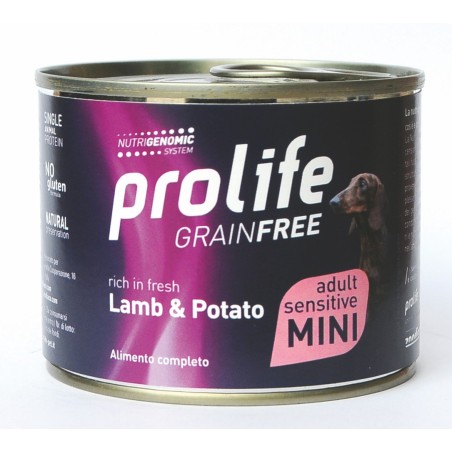 PROLIFE DOGW GF LAMB & POT MINI GR.200