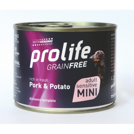 PROLIFE DOGW GF PORK & POT MINI GR.200