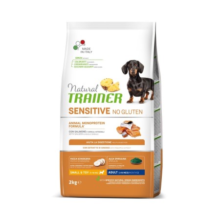 TRAINER SENS NOGL SMALL & TOY PUPPY SALMON KG. 2