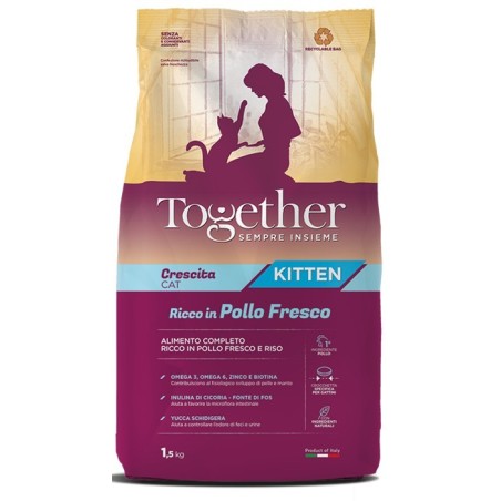 TOGETHER CAT KITTEN POLLO KG.1,5