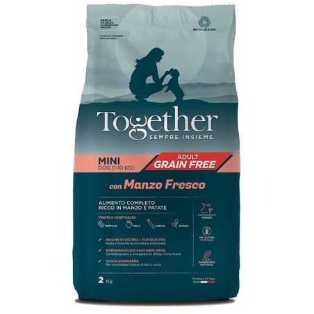 TOGETHER DOG ADULT GF MINI MANZO&P KG.7