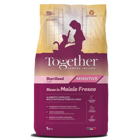 TOGETHER CAT AD.ST.SENS.MAIALE&R KG.20