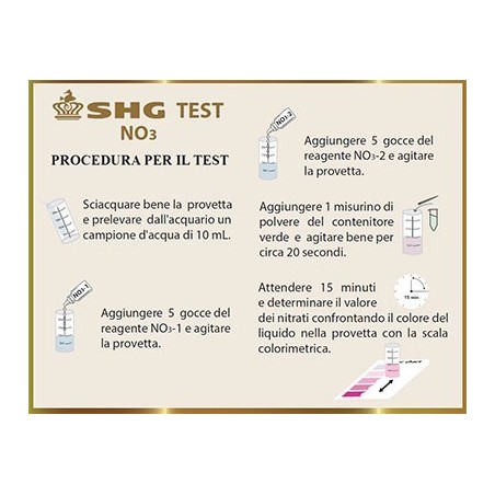 SHG TEST NO3 NITRATI DOLCE