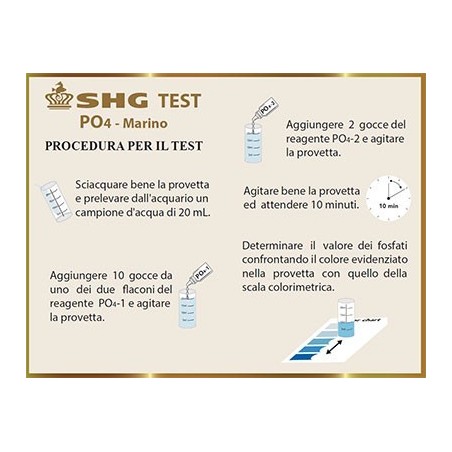 SHG TEST PO4 FOSFATI MARINO