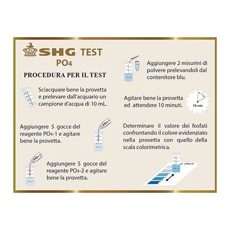 SHG TEST PO4 FOSFATI DOLCE