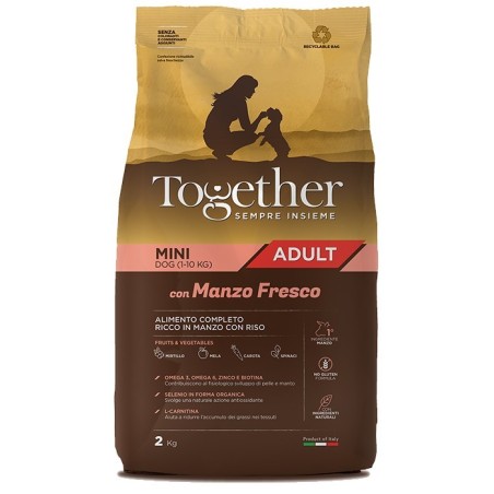 TOGETHER DOG ADULT MINI MANZO KG.2