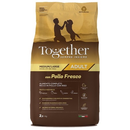 TOGETHER DOG ADULT M/L POLLO KG.2,5