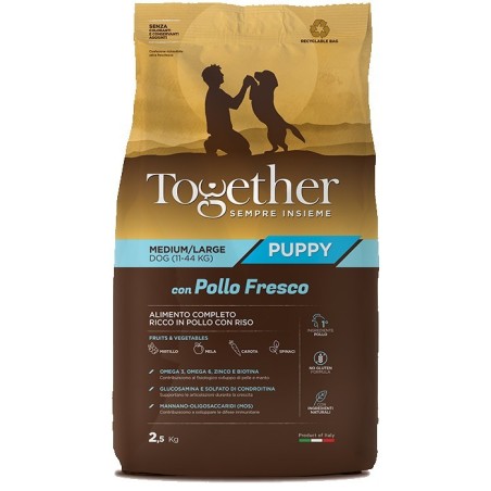 TOGETHER DOG PUPPY M/L POLLO KG.2,5