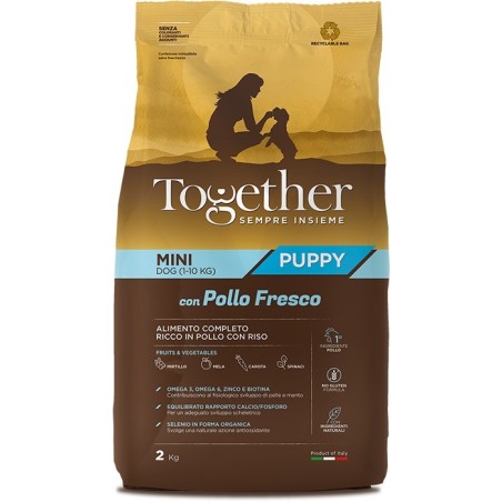 TOGETHER DOG PUPPY MINI POLLO GR.800