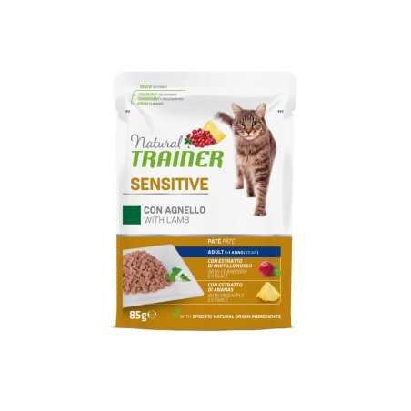 TRAINER BS NAT CAT  SENSITIVE LAMB GR.85