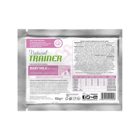 TR.NAT BABY MILK GR.100 *10