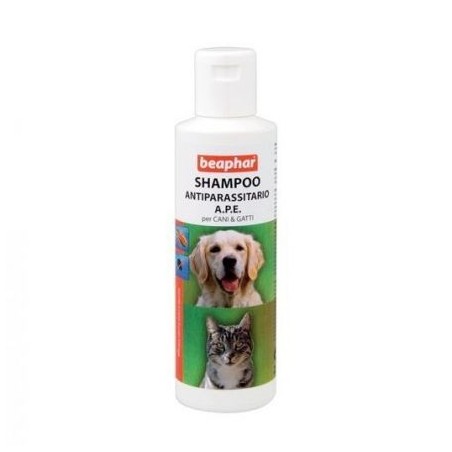 BEAPHAR SHAMPO ANTIPARASSITARIO 200 ML.