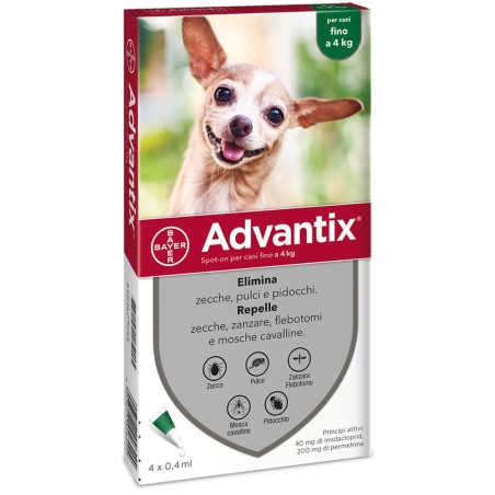 ADVANTIX SPOT ON CANI  KG.0 -4 PZ-.1