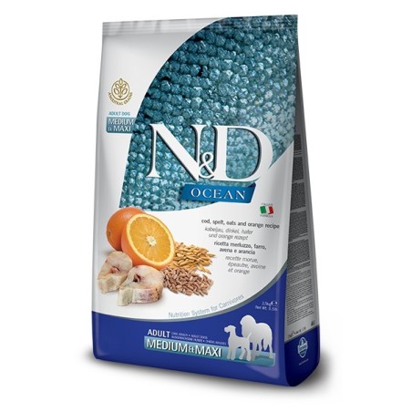 N&D DOG OCEAN CODFISH&ORANGE ANCESTRAL ADULT