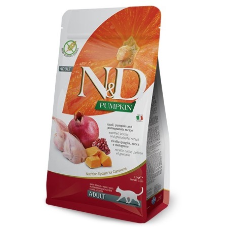 N&D CAT PUMPKIN QUAIL KG.1,5