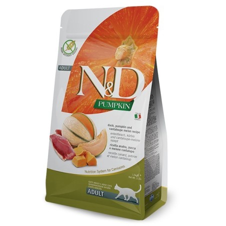 N&D CAT PUMPKIN DUCK KG.1,5